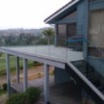 Handrail & Custom Glass Wall Construction Vista